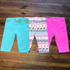 OshKosh B’gosh Girls 3T Capri Pedal Pusher Pants